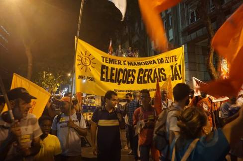 Brazilian protest, Mai 2016